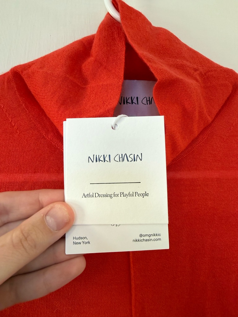 New With Tags Nikki Chasin Cashmere Sweater - L — image 2 of 4